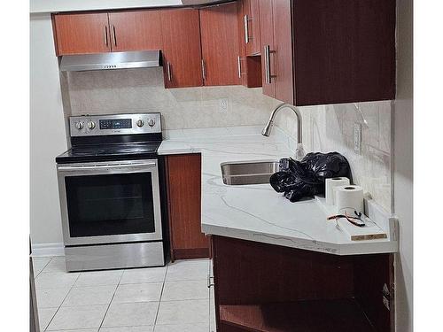 Bsmt-70 Vanwood Cres, Brampton, ON - Indoor Photo Showing Kitchen With Double Sink