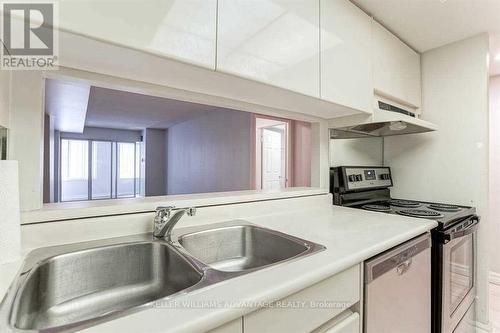 303 - 33 University Avenue, Toronto, ON - Indoor Photo Showing Kitchen With Double Sink