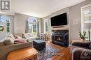 6912 Mary Anne Drive, Ottawa, ON  - Indoor Photo Showing Living Room With Fireplace 