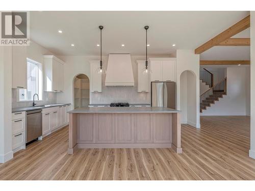 2452 Bradley Drive Lot# 11, Armstrong, BC - Indoor Photo Showing Kitchen With Upgraded Kitchen