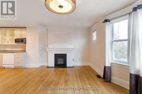 96 Roncesvalles Avenue, Toronto, ON - Indoor Photo Showing Other Room With Fireplace