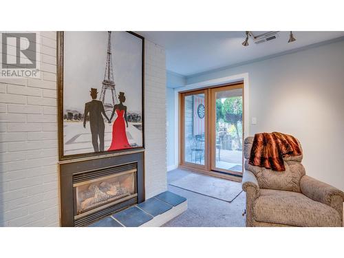 536 Grouse Road, Vernon, BC - Indoor Photo Showing Living Room With Fireplace