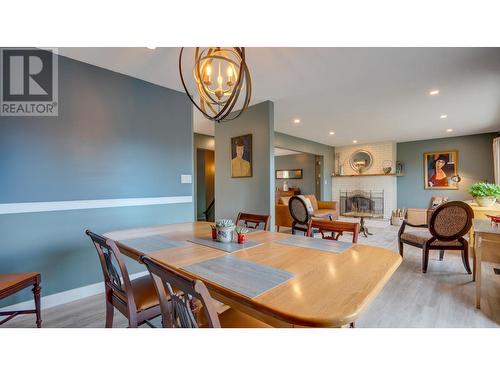 536 Grouse Road, Vernon, BC - Indoor Photo Showing Dining Room