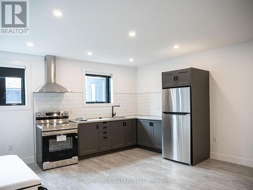 3 - 284 James Street N, Hamilton, ON - Indoor Photo Showing Kitchen With Stainless Steel Kitchen