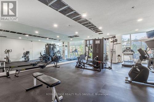 517 - 2511 Lakeshore Road W, Oakville, ON - Indoor Photo Showing Gym Room