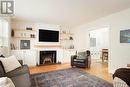 1276 Monaghan Road, Peterborough (Downtown), ON  - Indoor Photo Showing Living Room With Fireplace 