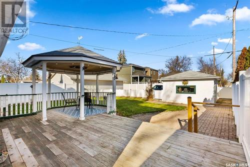 222 Broadway Avenue, Regina, SK - Outdoor With Deck Patio Veranda