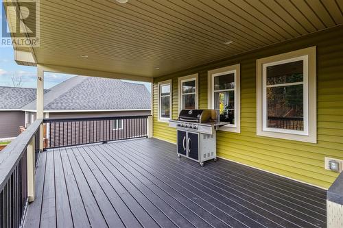 9 Parkside Crescent, Clarenville, NL - Outdoor With Deck Patio Veranda With Exterior