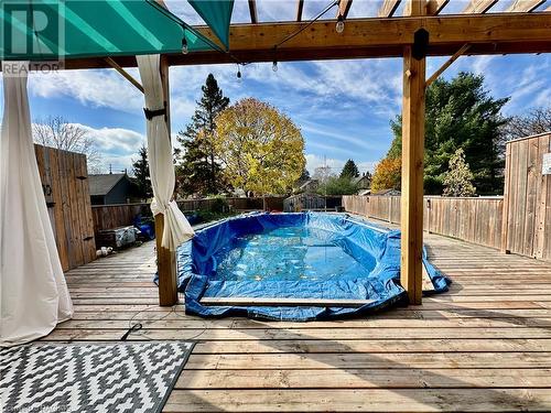 618 8Th Avenue, Hanover, ON - Outdoor With Above Ground Pool With Exterior