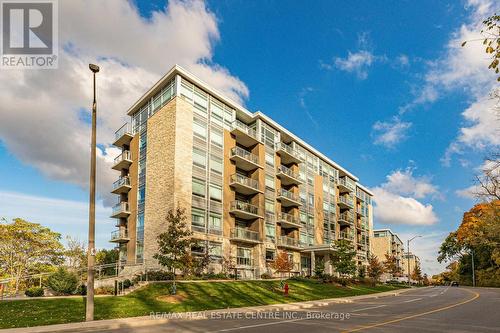 208 - 455 Charlton Avenue E, Hamilton, ON - Outdoor With Balcony With Facade