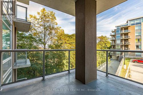 208 - 455 Charlton Avenue E, Hamilton, ON - Outdoor With Balcony With Exterior