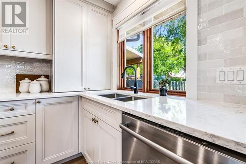 173 Baird Avenue, Wheatley, ON - Indoor Photo Showing Kitchen With Double Sink