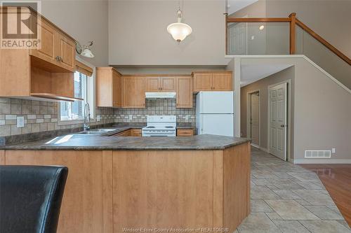 11448 Timber Bay Crescent, Windsor, ON - Indoor Photo Showing Kitchen With Double Sink