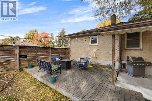 3505 Maisonneuve, Windsor, ON - Outdoor With Deck Patio Veranda With Exterior