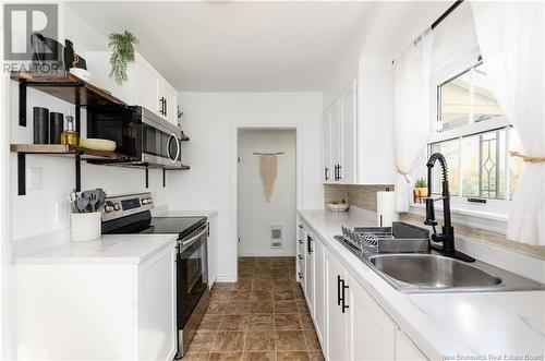 70 Weston Street, Moncton, NB - Indoor Photo Showing Kitchen With Double Sink