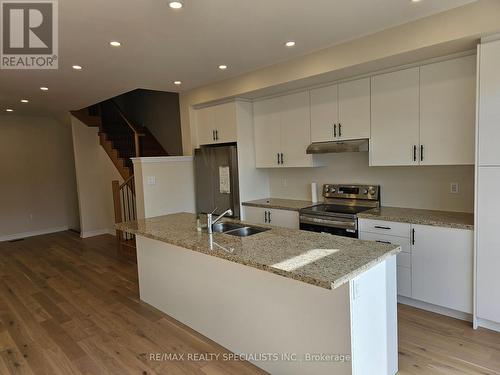 2080 Coppenwood   Common, Burlington, ON - Indoor Photo Showing Kitchen With Stainless Steel Kitchen With Double Sink With Upgraded Kitchen