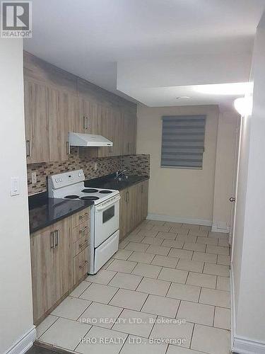 Bsmt - 162 Cadillac Crescent, Brampton, ON - Indoor Photo Showing Kitchen