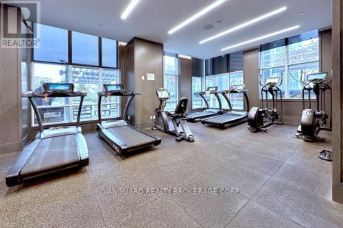 3907 - 7 Mabelle Avenue, Toronto, ON - Indoor Photo Showing Gym Room