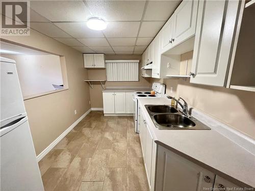 1060 Vanier Boulevard, Bathurst, NB - Indoor Photo Showing Kitchen With Double Sink