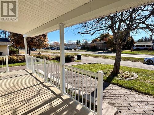 1060 Vanier Boulevard, Bathurst, NB - Outdoor With Deck Patio Veranda