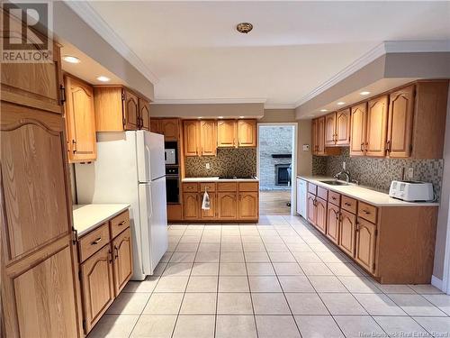 1060 Vanier Boulevard, Bathurst, NB - Indoor Photo Showing Kitchen With Double Sink