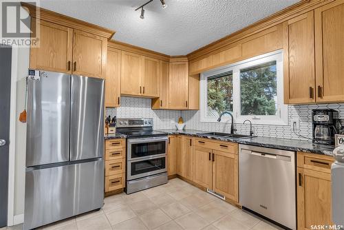 8917 17Th Avenue, North Battleford, SK - Indoor Photo Showing Kitchen With Stainless Steel Kitchen With Double Sink