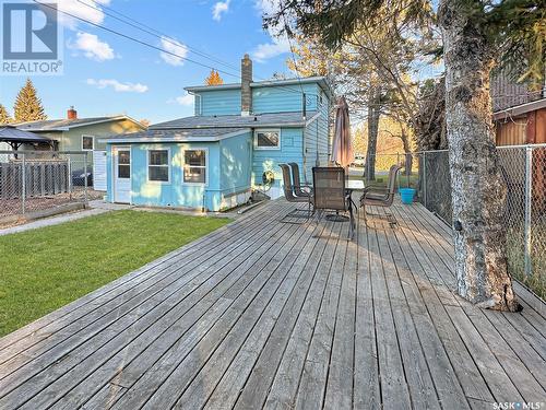 234 Hudson Avenue, Fort Qu'Appelle, SK - Outdoor With Deck Patio Veranda