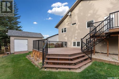 102 Balman Court, Waldheim, SK - Outdoor With Deck Patio Veranda With Exterior