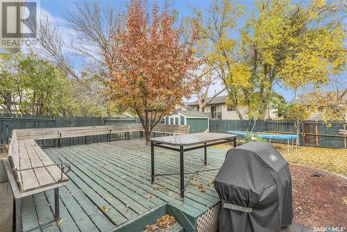 7118 Lawrence Drive, Regina, SK - Outdoor With Deck Patio Veranda