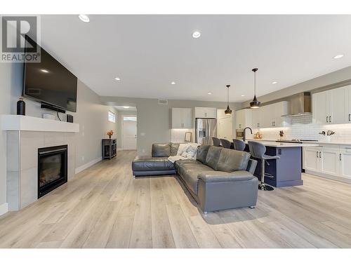 2360 Hawks Boulevard, West Kelowna, BC - Indoor With Fireplace