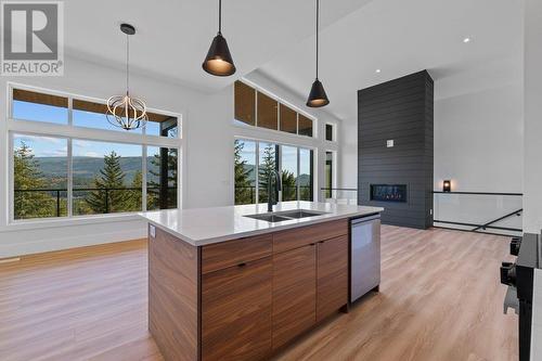 2506 Highlands Drive, Blind Bay, BC - Indoor Photo Showing Kitchen With Double Sink