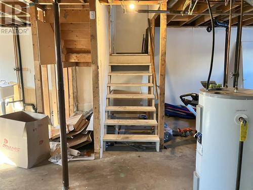 5006 51 Avenue, Pouce Coupe, BC - Indoor Photo Showing Basement