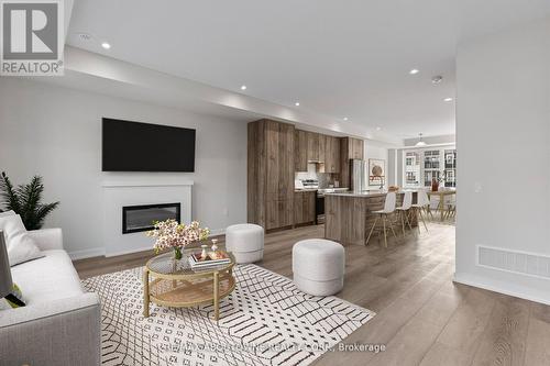 1354 William Halton Parkway, Oakville, ON - Indoor Photo Showing Living Room With Fireplace