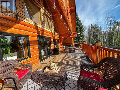 7895 Dean Road, Bridge Lake, BC - Outdoor With Deck Patio Veranda With Exterior