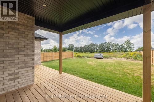 46 Elwood Street, Strathroy-Caradoc (Caradoc), ON - Outdoor With Deck Patio Veranda With Exterior