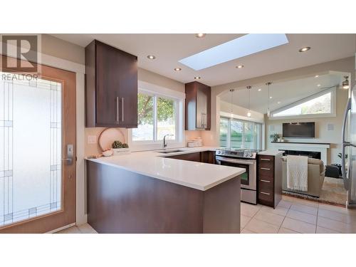 7005 Indian Rock Road Unit# 6, Naramata, BC - Indoor Photo Showing Kitchen With Upgraded Kitchen