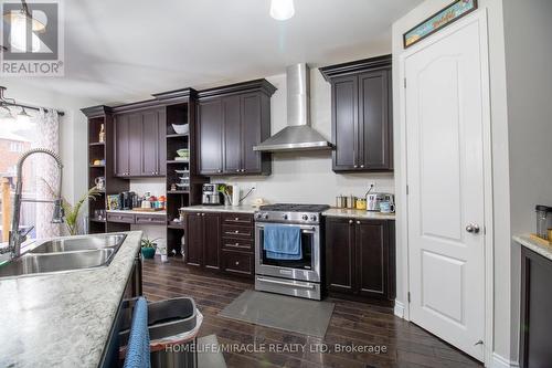 Upper - 1904 Cheesewright Court, Oshawa, ON - Indoor Photo Showing Kitchen With Double Sink