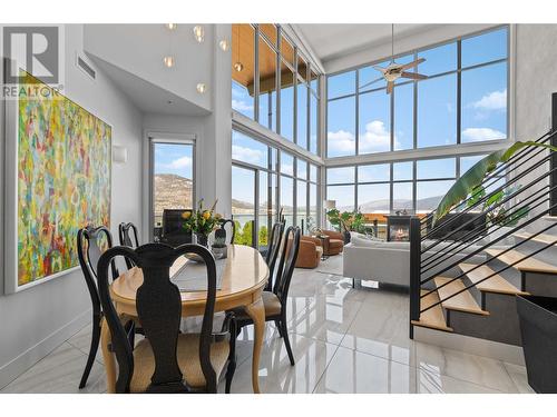 250 Marina Way Unit# 701, Penticton, BC - Indoor Photo Showing Dining Room