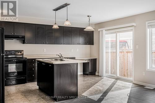 180 Gleave Terrace, Milton, ON - Indoor Photo Showing Kitchen With Double Sink