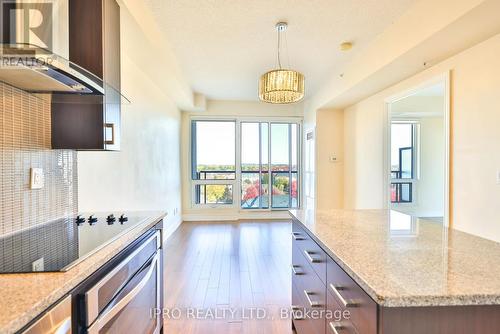 806 - 9088 Yonge Street, Richmond Hill, ON - Indoor Photo Showing Kitchen With Upgraded Kitchen