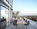 832 - 393 Dundas Street W, Oakville, ON  -  With View With Exterior 