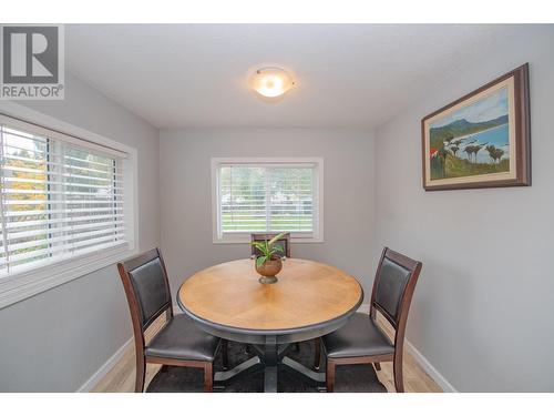 409 Baird Avenue, Enderby, BC - Indoor Photo Showing Dining Room