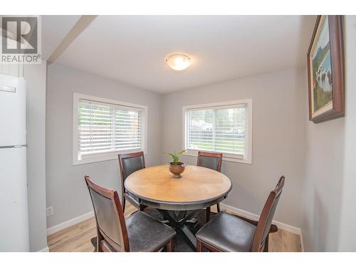 409 Baird Avenue, Enderby, BC - Indoor Photo Showing Dining Room