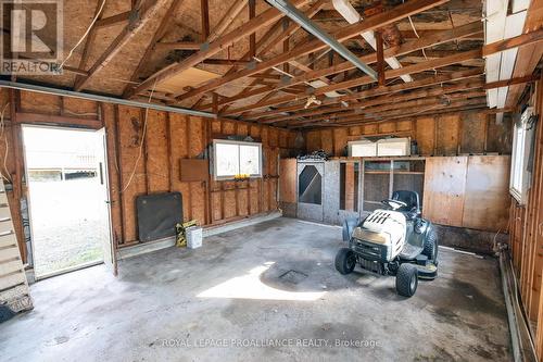 1222 County Road 14, Stone Mills, ON - Indoor Photo Showing Garage