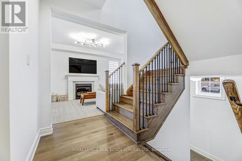 189 Granite Ridge Trail, Hamilton, ON - Indoor Photo Showing Other Room With Fireplace