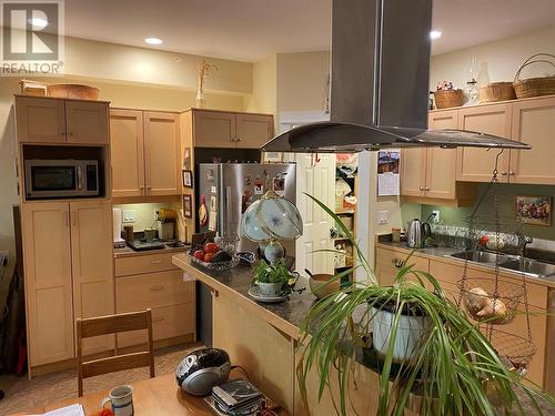 912 Slocan Street Unit# 7, Slocan, BC - Indoor Photo Showing Kitchen With Double Sink