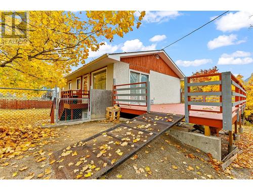 1014 Regina Street, Creston, BC - Outdoor With Deck Patio Veranda