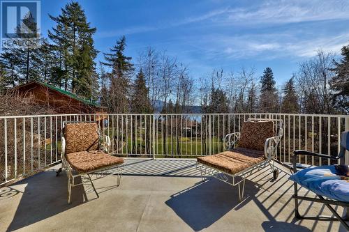 412 Sumac Road, South Shuswap, BC - Outdoor With Deck Patio Veranda With Exterior