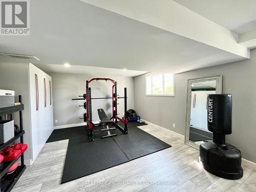 17 Denyes Road, Belleville, ON - Indoor Photo Showing Gym Room