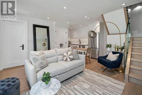 90R Eleventh Street, Toronto, ON - Indoor Photo Showing Living Room